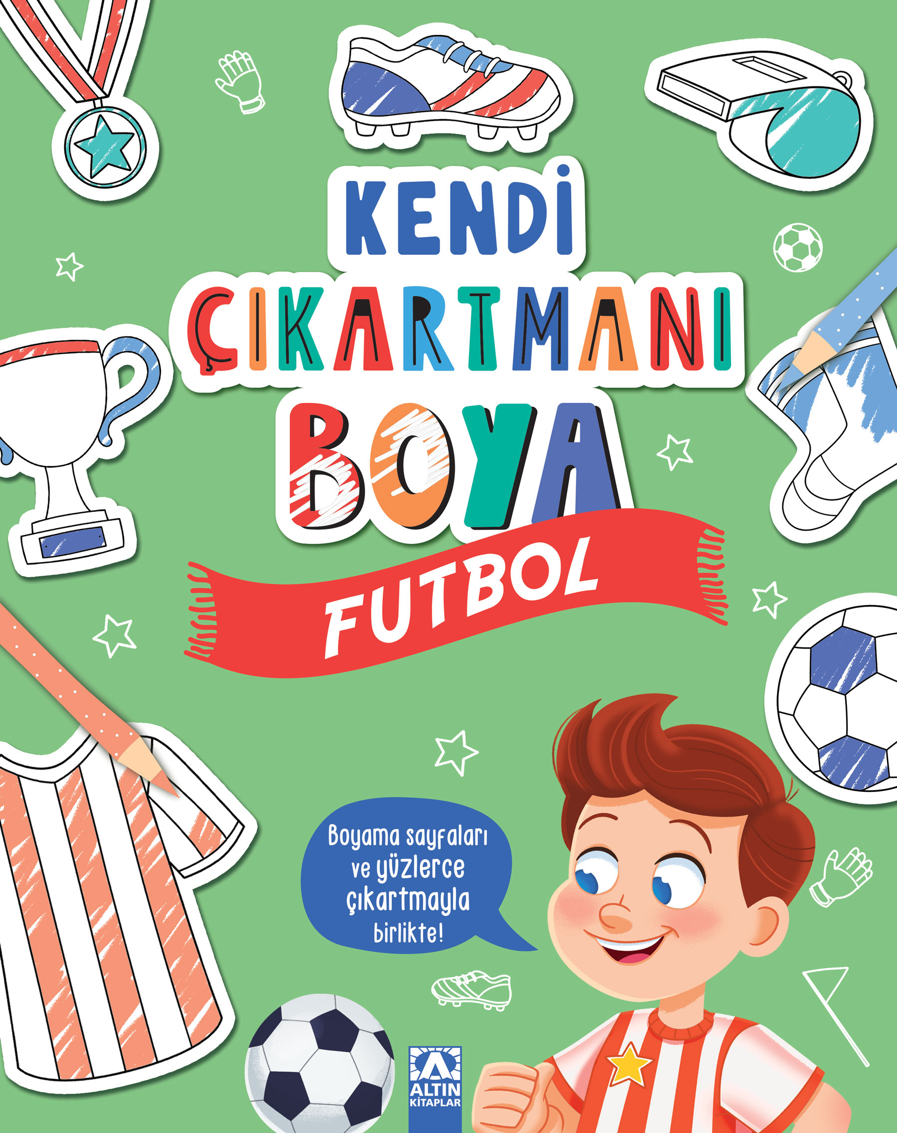 KENDİ ÇIKARTMANI BOYA - FUTBOL